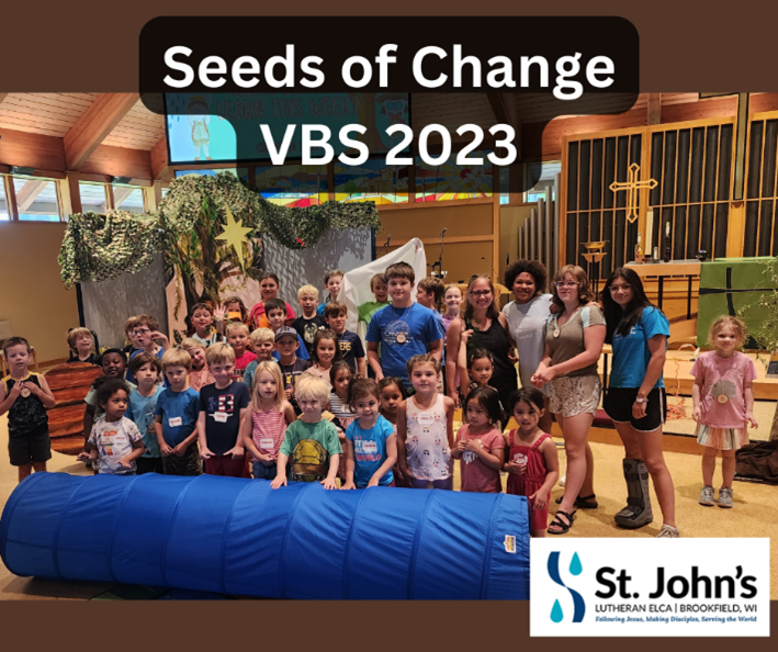 group photo from VBS 2023