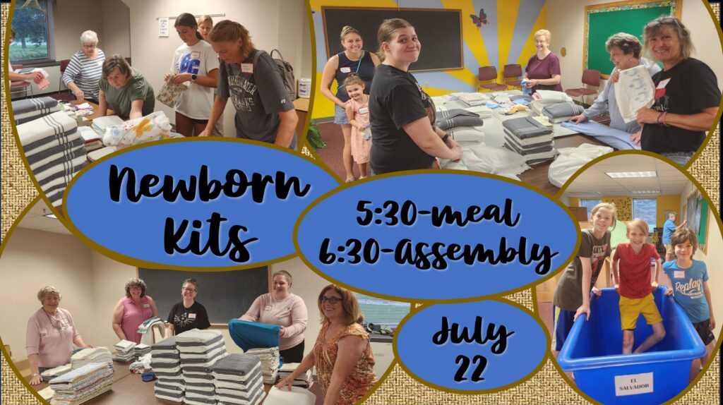 Newborn Kit Assembly on July 22